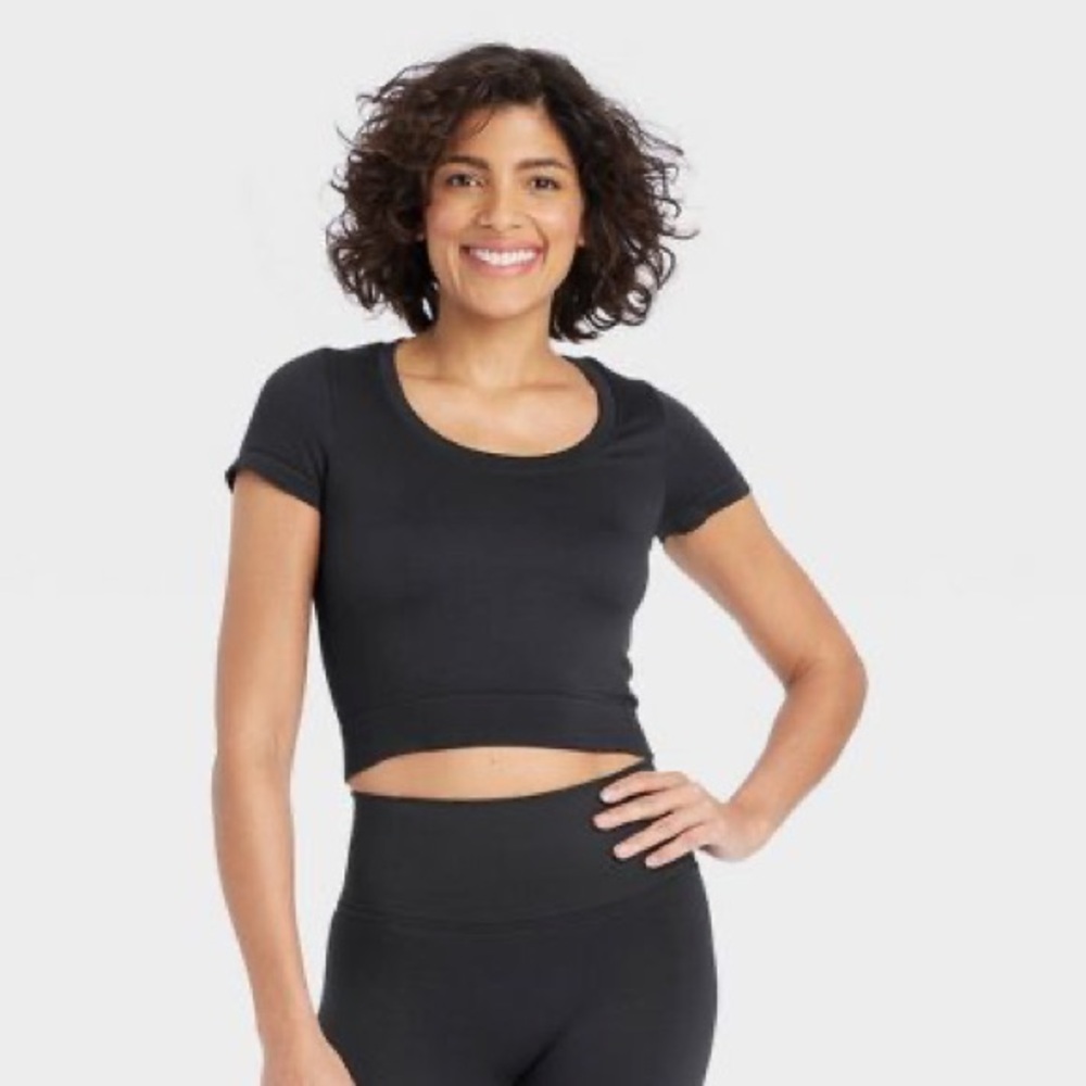 Joy Lab Cropped Athletic Short Sleeve